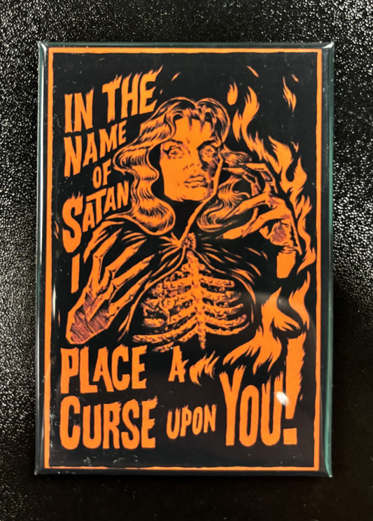 In the name of Satan... - magnet
