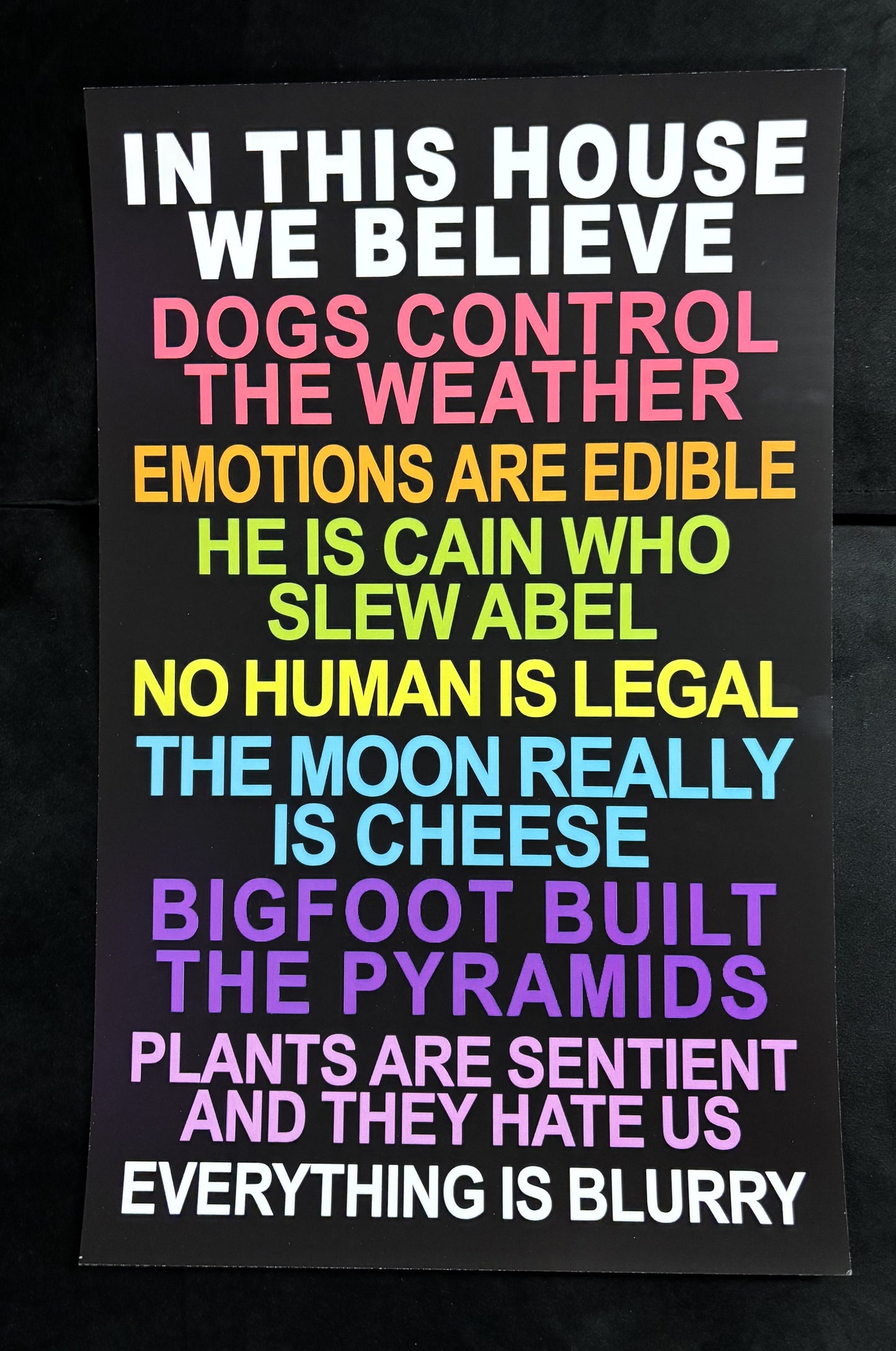 In This House... - poster