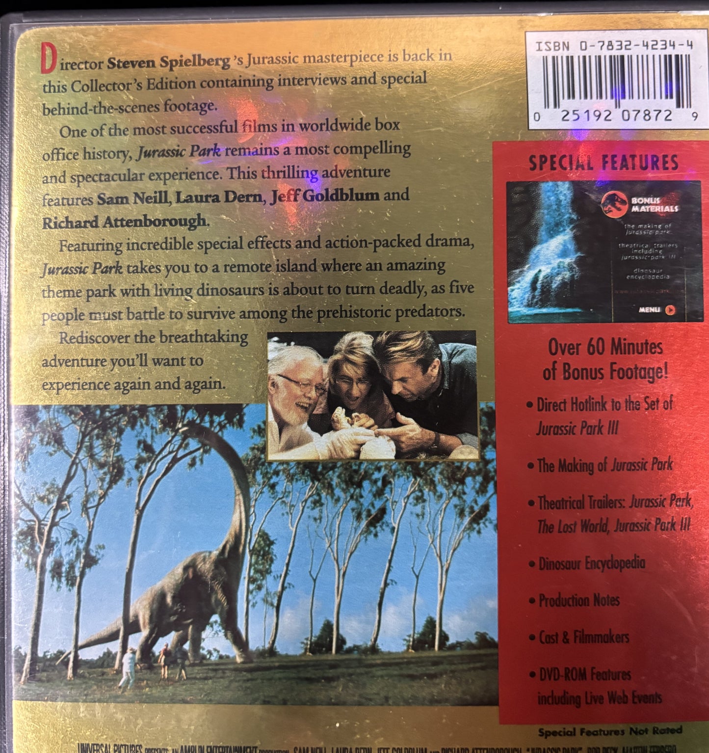 Jurassic Park (1993) - DVD - used