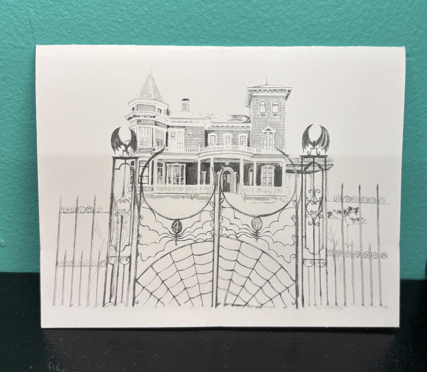 Stephen King's House - Greeting Card