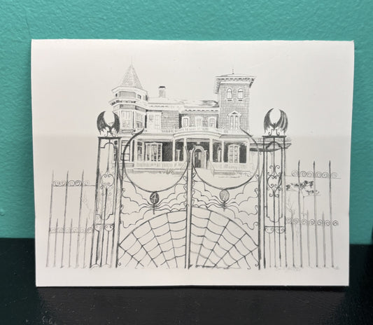 Stephen King's House - Greeting Card
