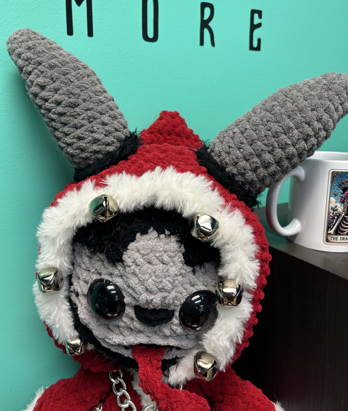 Krampus, Large - crocheted creature