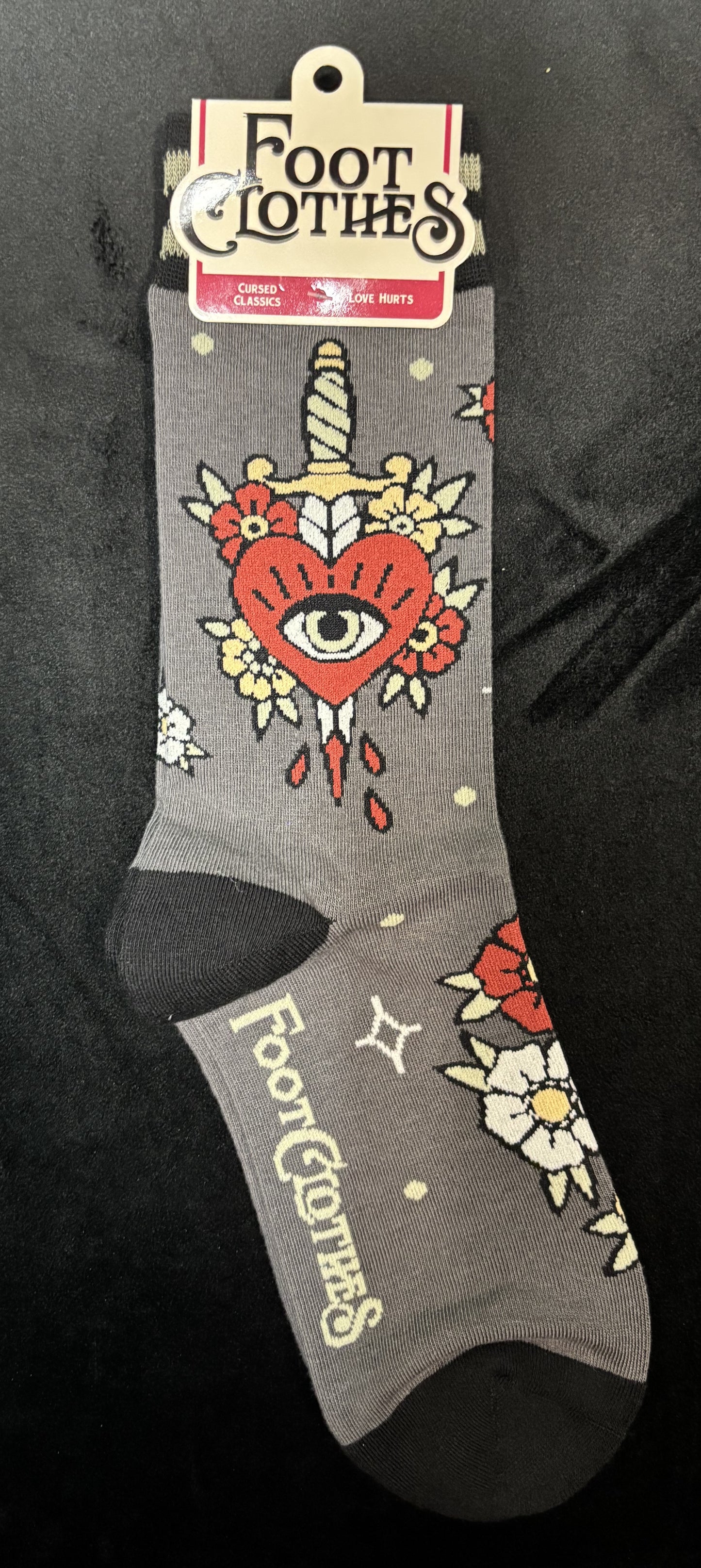 Love Hurts - crew socks