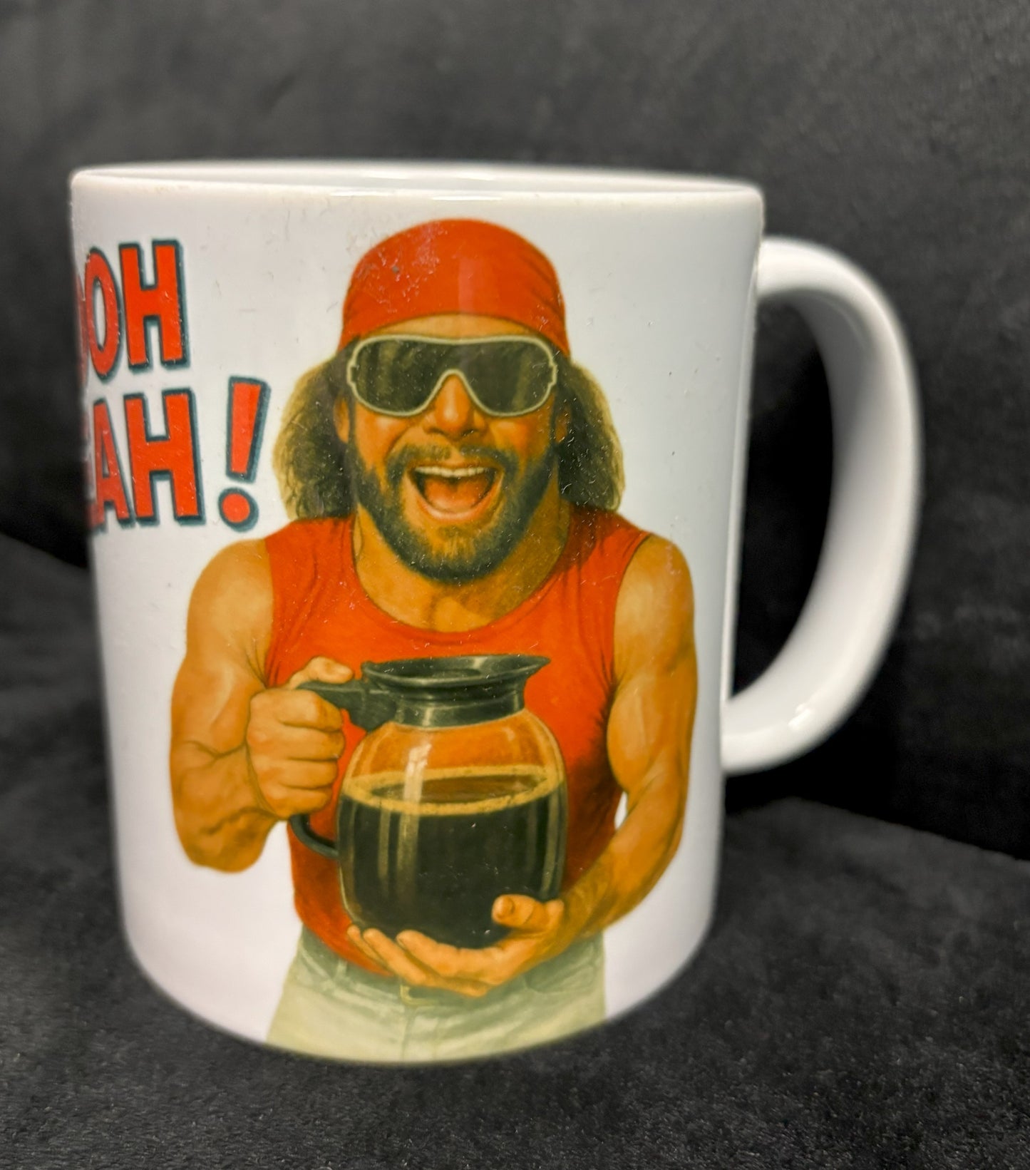 OOOH Yeah! Macho Man - mug