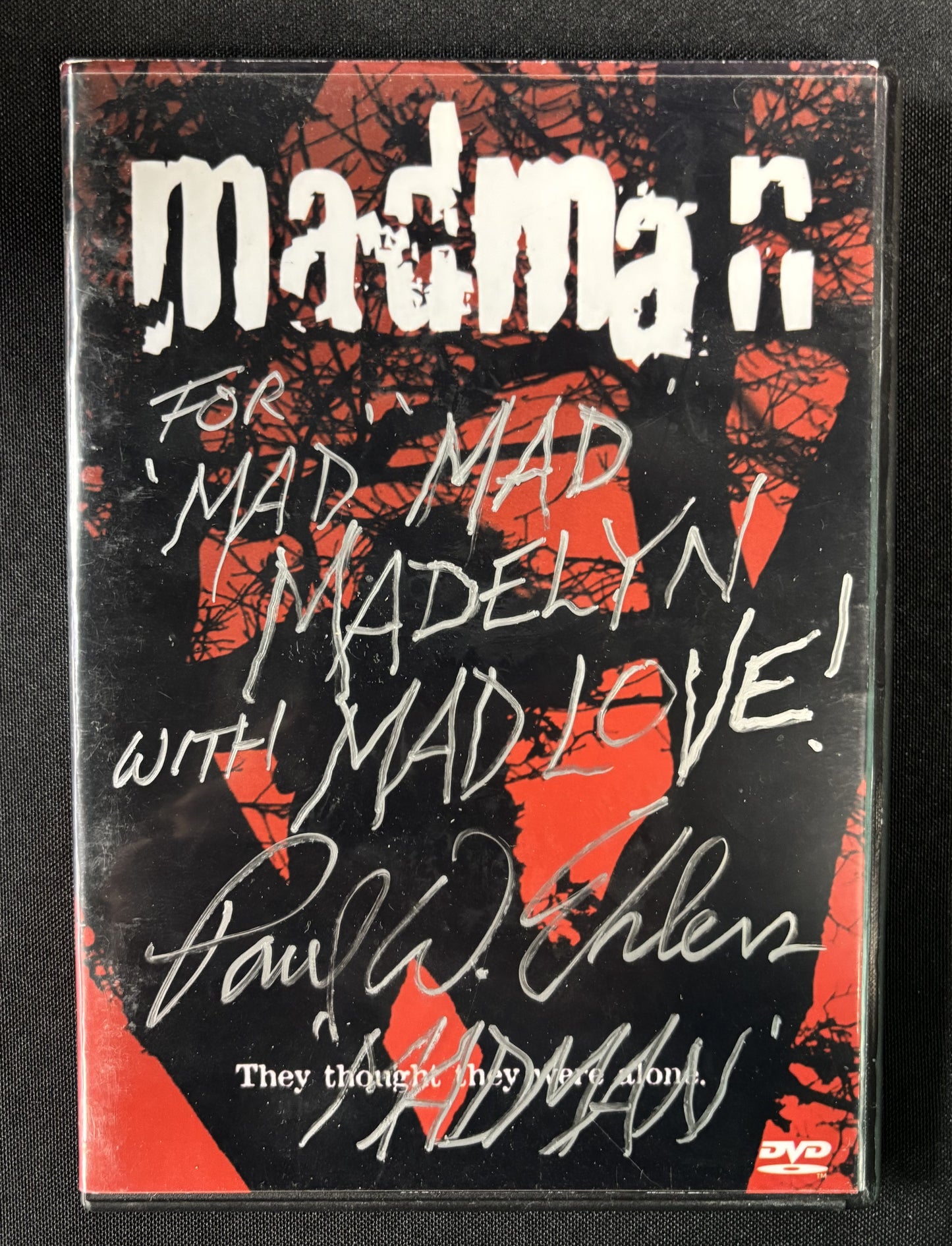 Madman (1981) - Autographed DVD - used