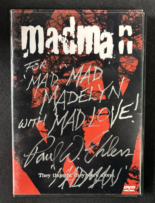 Madman (1981) - Autographed DVD - used