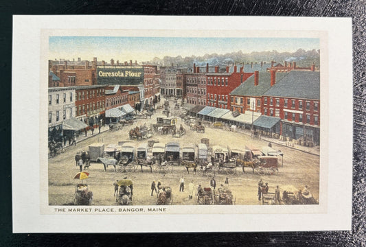 The Market Place - postcard