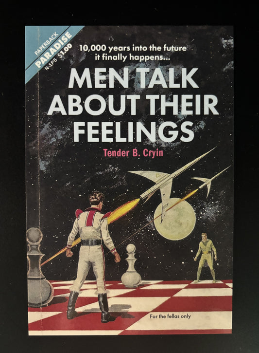 Men Talk About... - postcard