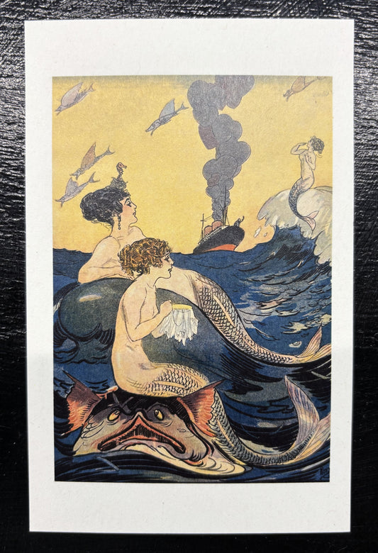 Mermaids - postcards