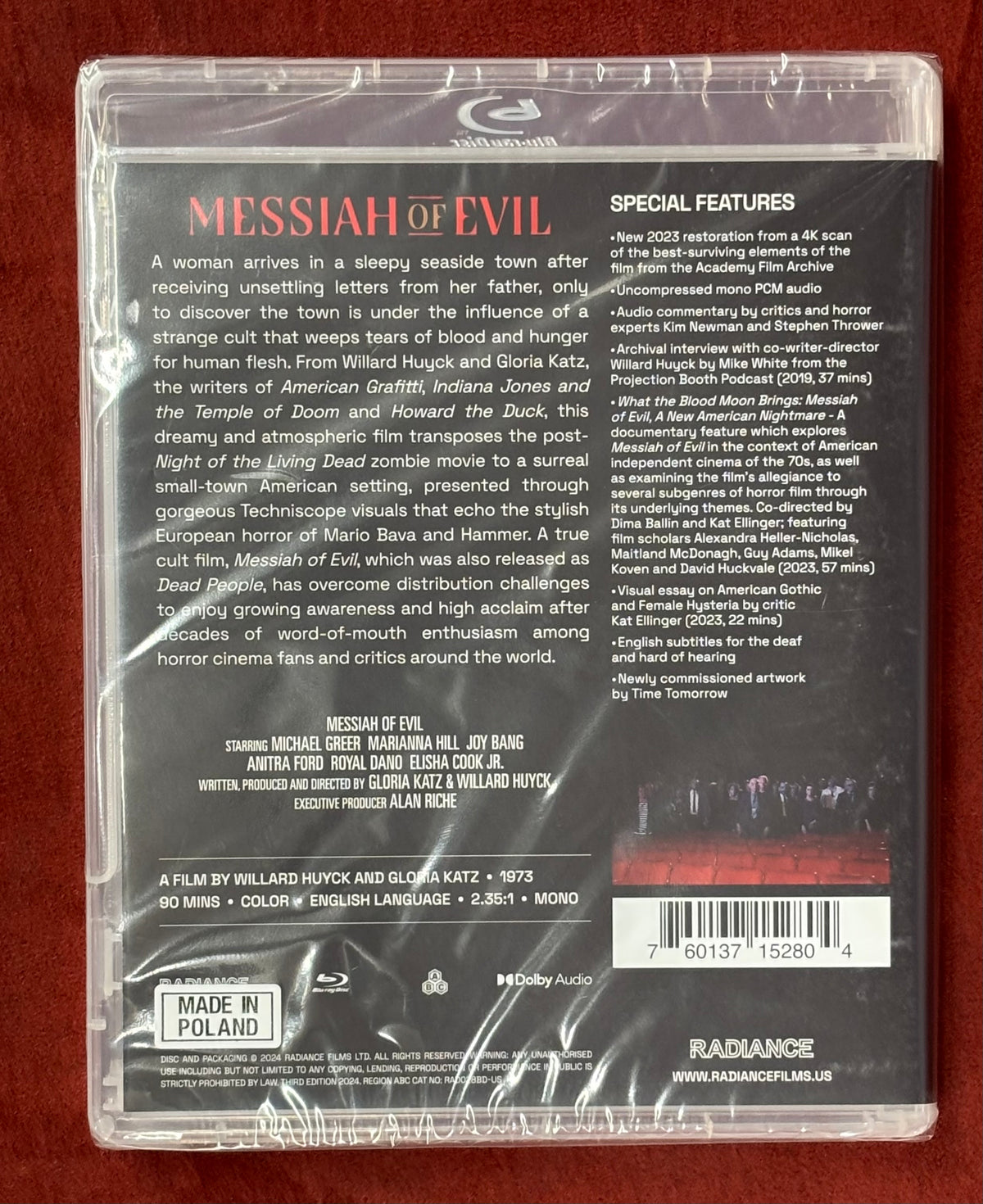 Messiah of Evil (1974) - Blu-ray - new
