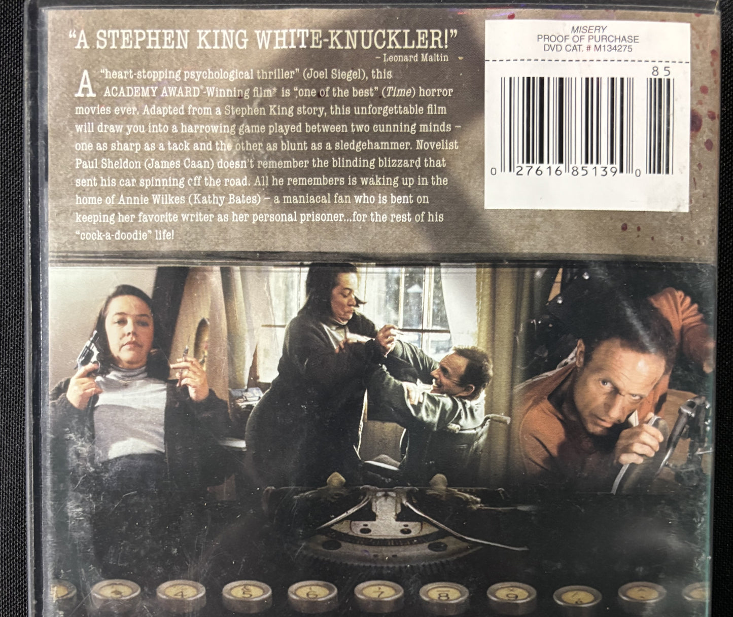 Misery (1990) - DVD - used