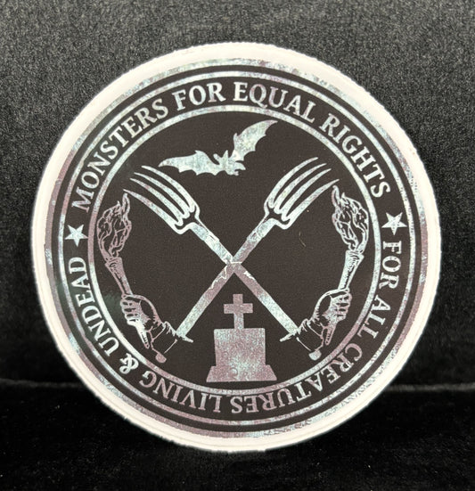 Monsters for Equal Rights - Sticker