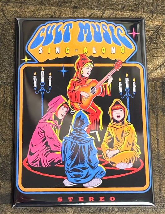 Cult Music Sing Along - magnet