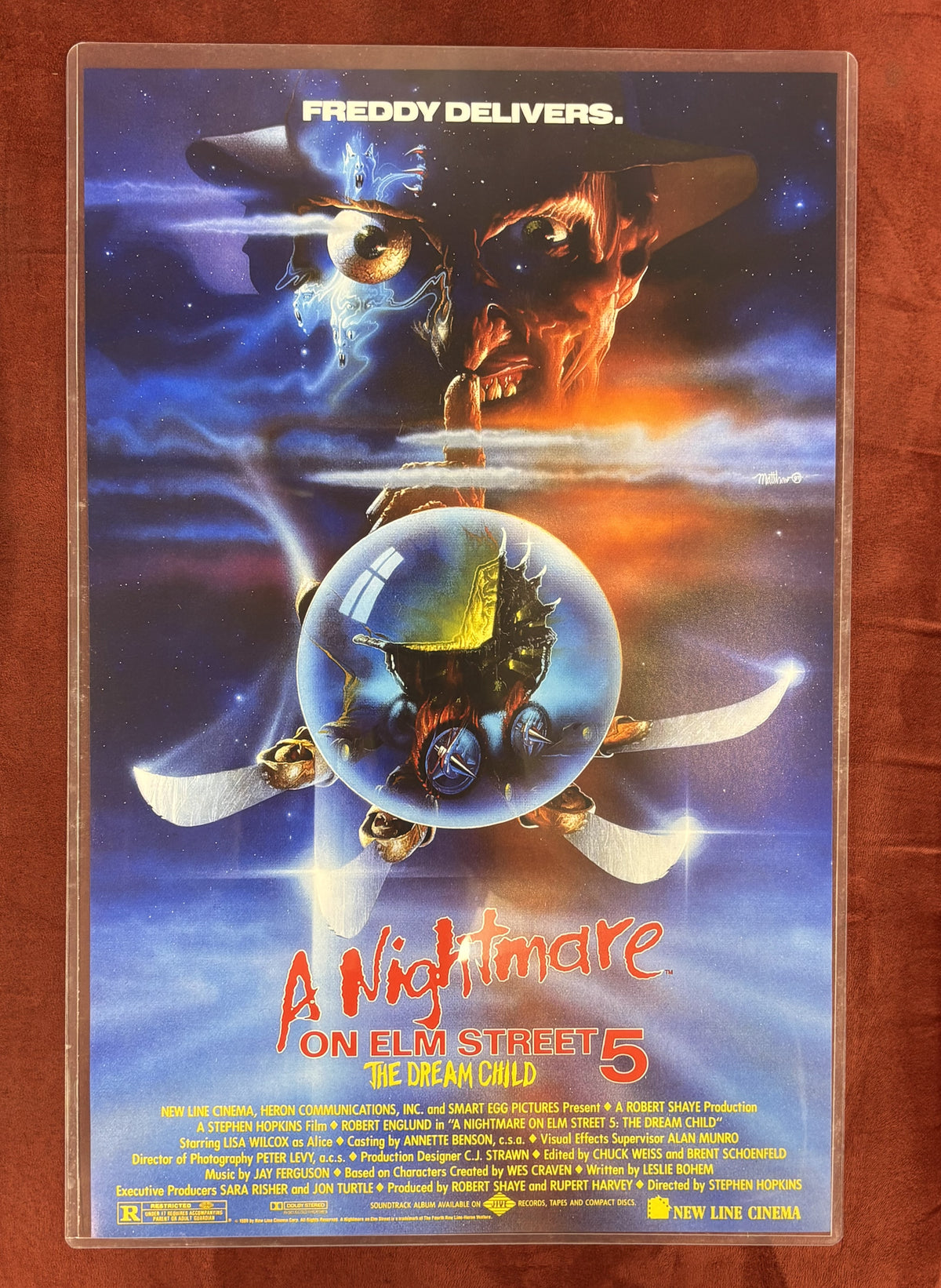 A Nightmare on Elm Street 5: The Dream Child - poster