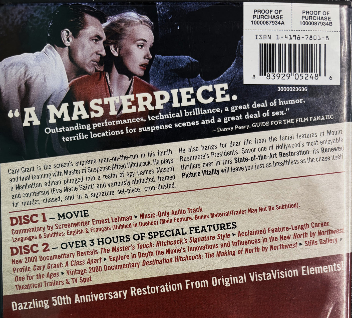 North by Northwest (1959) - DVD - used