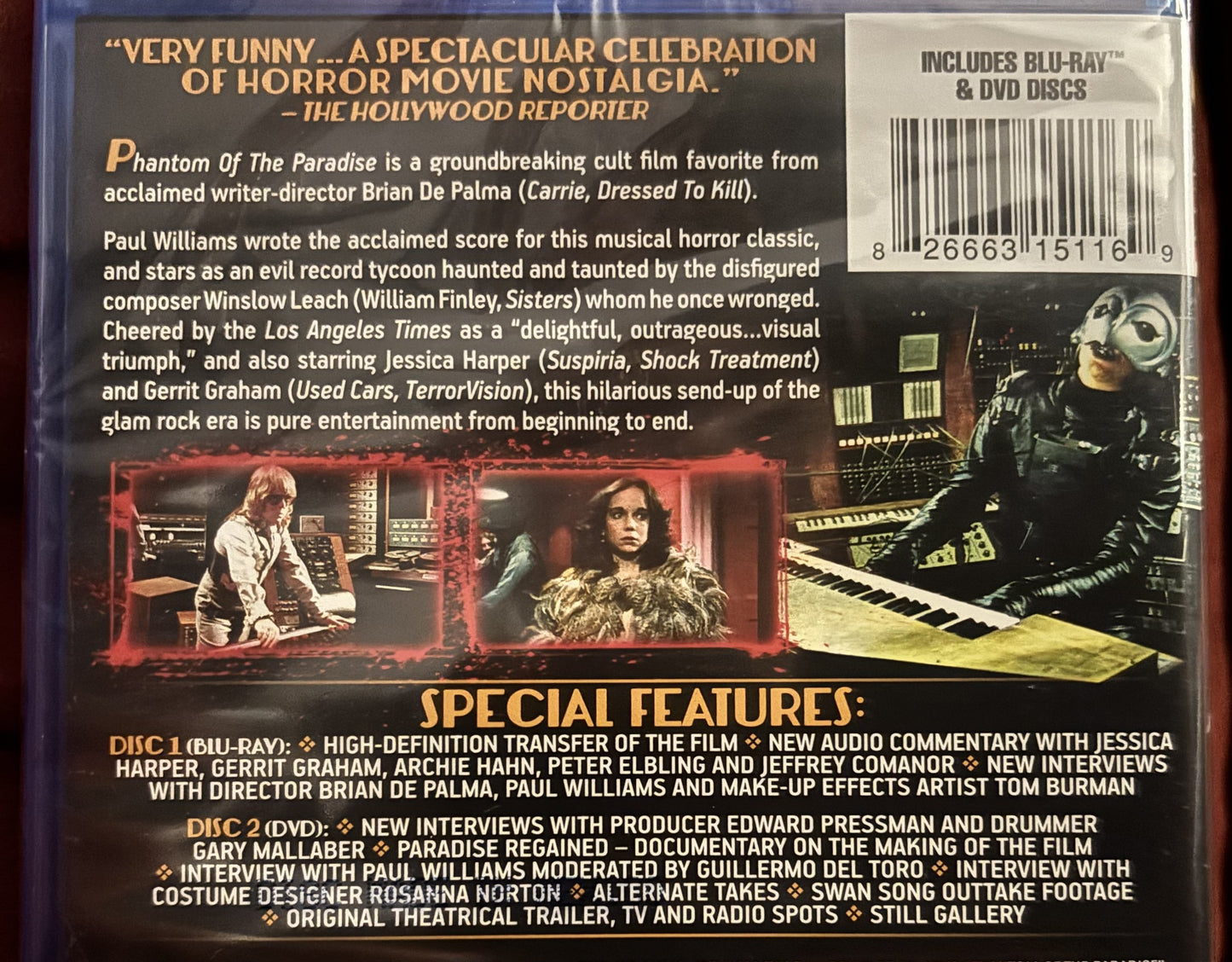 Phantom of the Paradise (1974) - Blu-ray - new