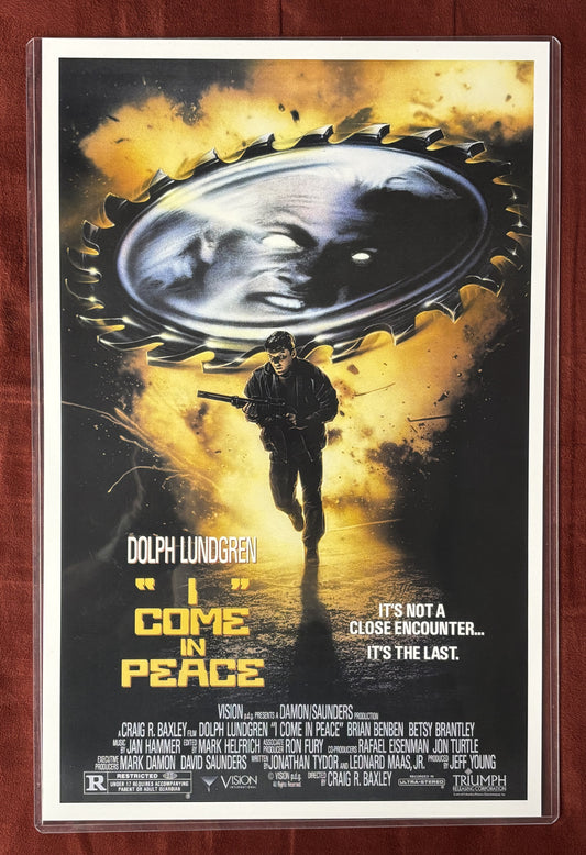 I Come in Peace - poster