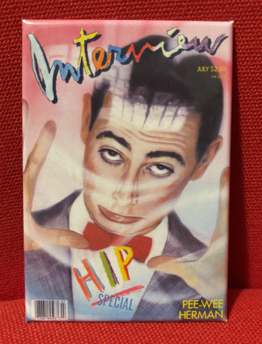 Pee Wee Interview Magazine - magnet