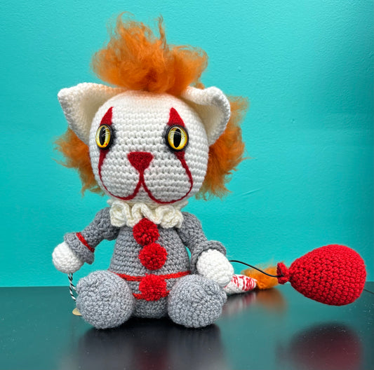 Crochet IT Pennywise Cat