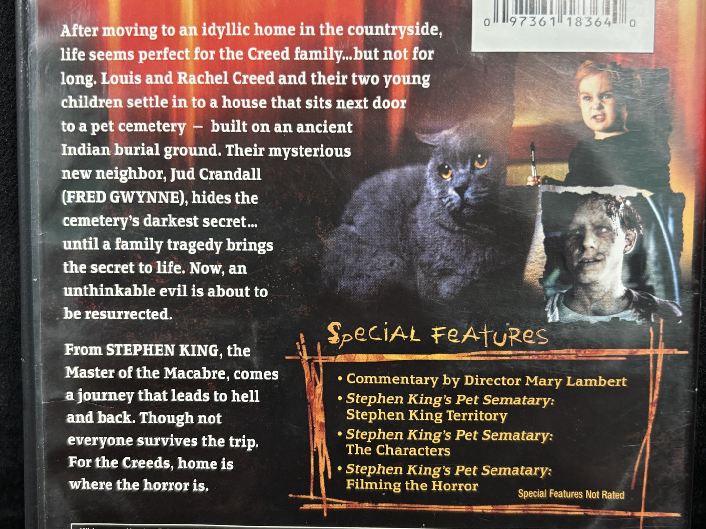 Pet Sematary (1989) - DVD - used