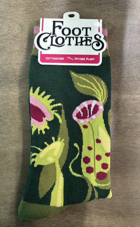 Pitcher Plant - crew socks