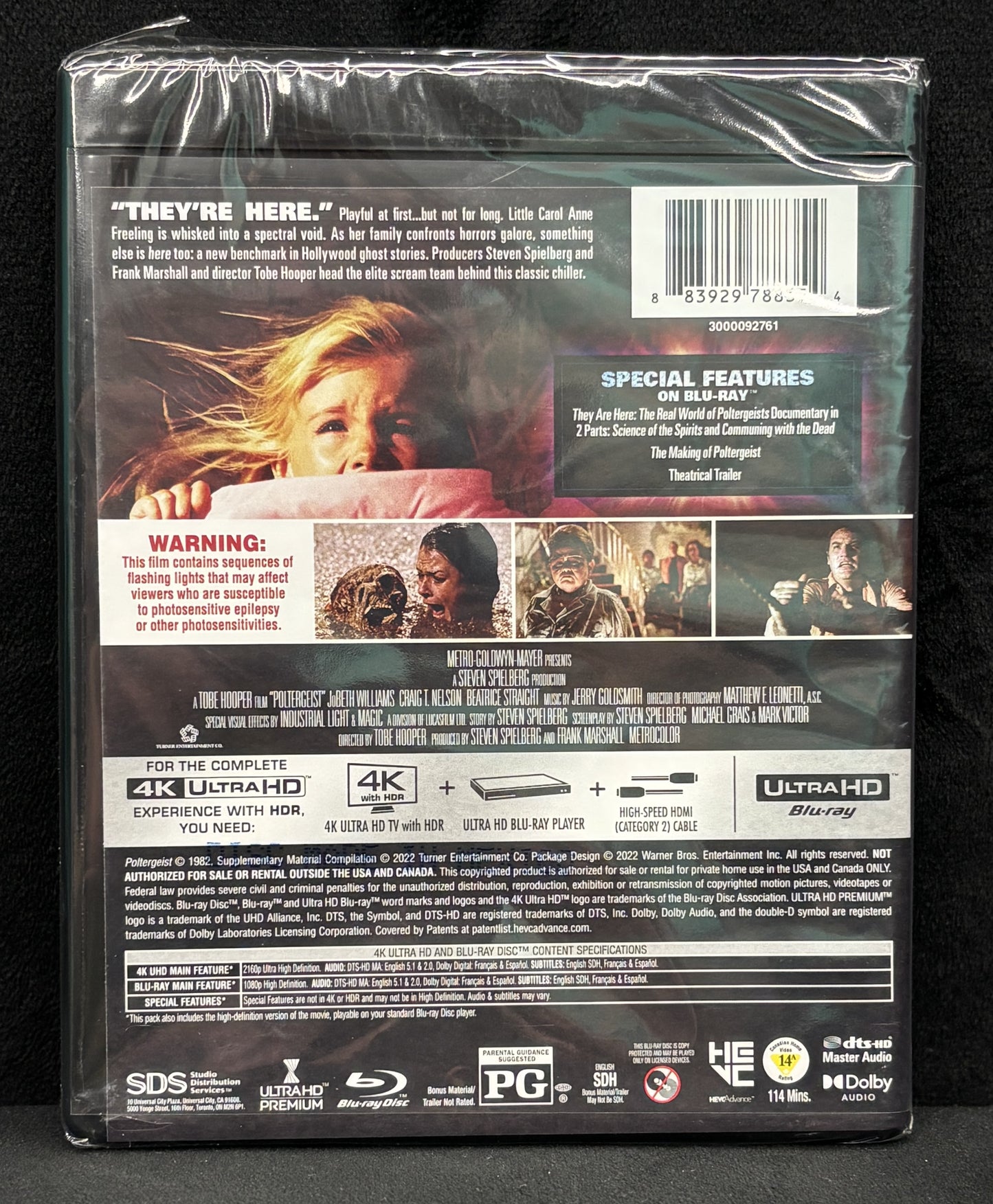 Poltergeist (1982) - 4K + Blu-ray - new