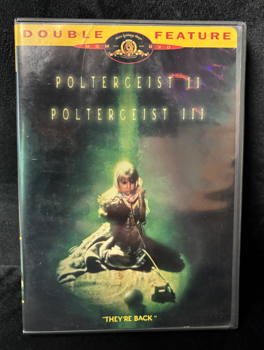 Poltergeist II (1986) & Poltergeist III (1988) - DVD - used
