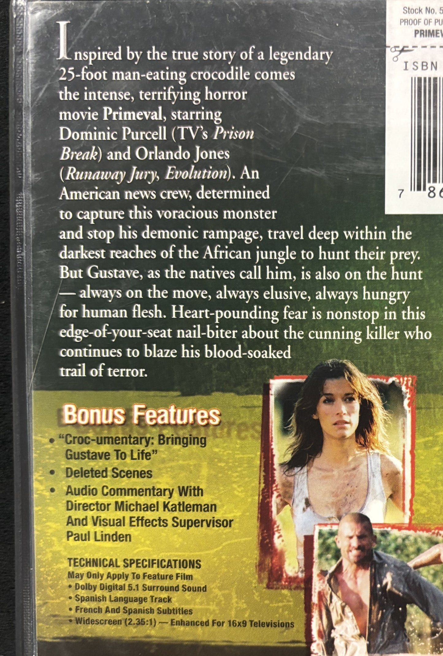 Primeval (2007) - DVD - used