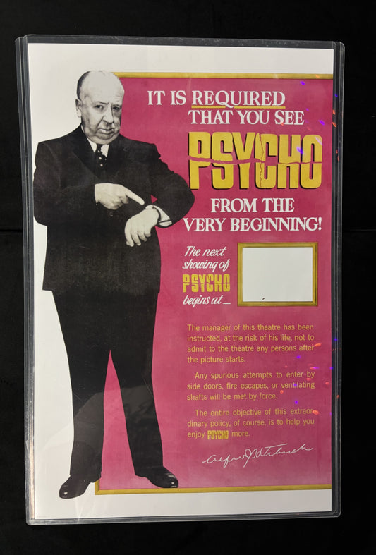 Psycho Hitchcock - Poster