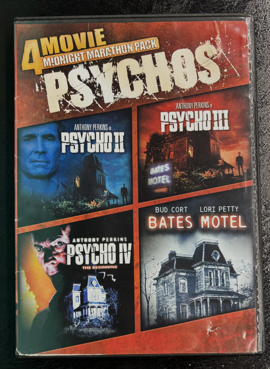 Psycho - 4 Movie Pack - DVD - used