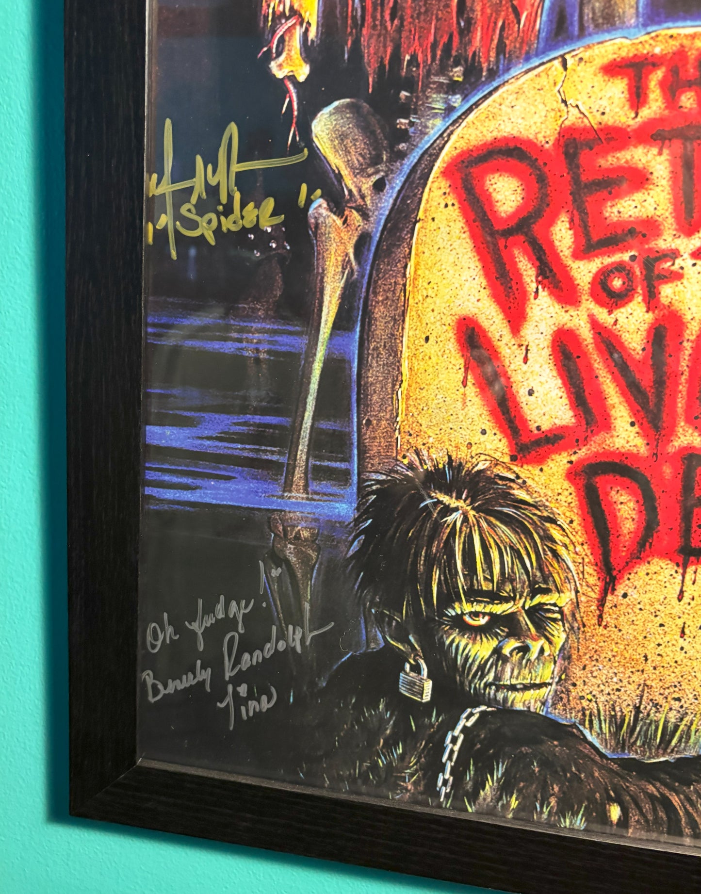 Return of the Living Dead (1985) - 18" x 24" autographed poster