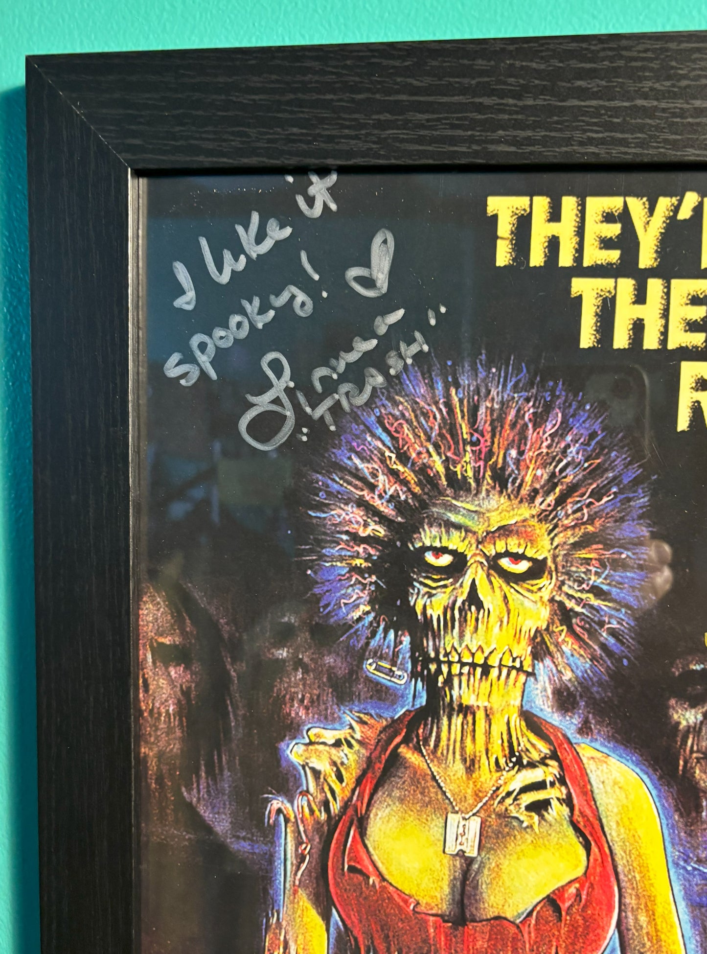 Return of the Living Dead (1985) - 18" x 24" autographed poster