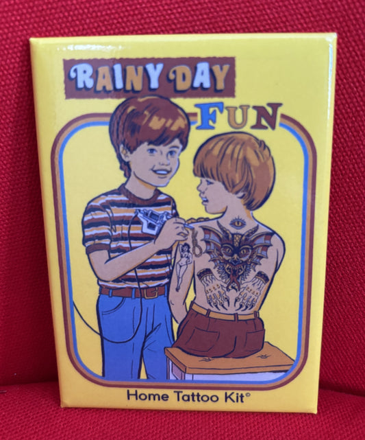 Rainy Day Fun - magnet