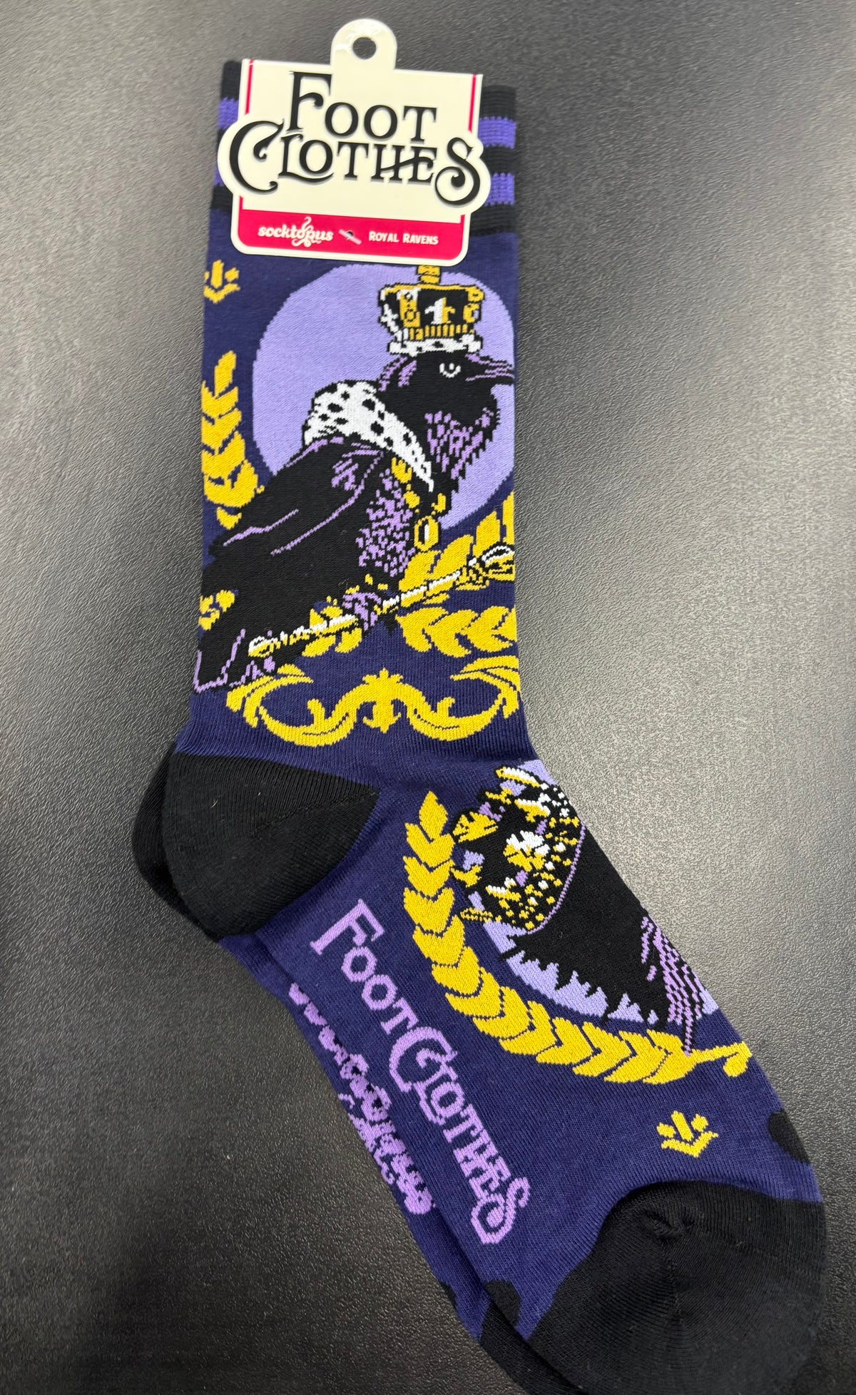 Royal Ravens - crew socks
