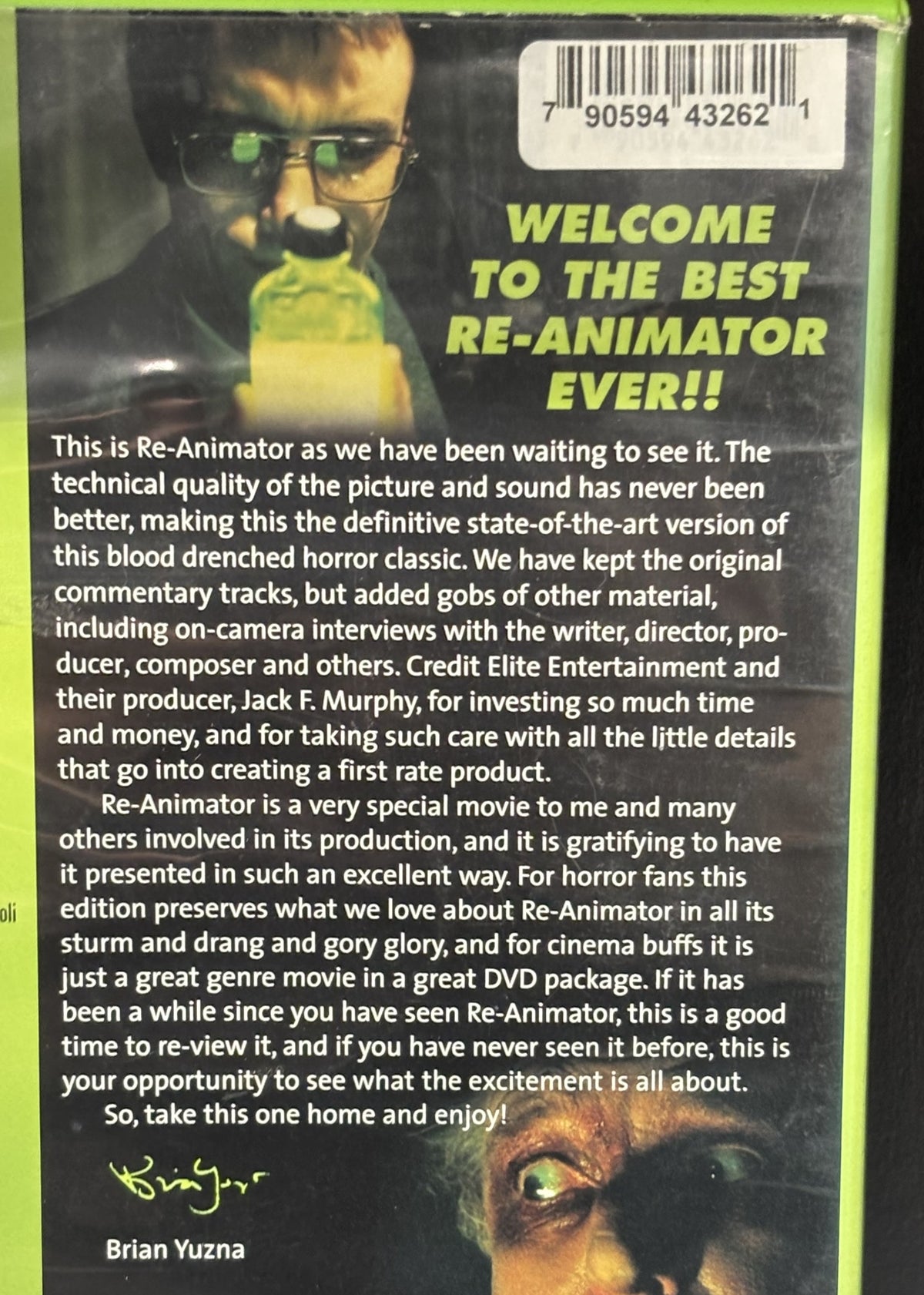 Re-Animator (1985) - DVD - used