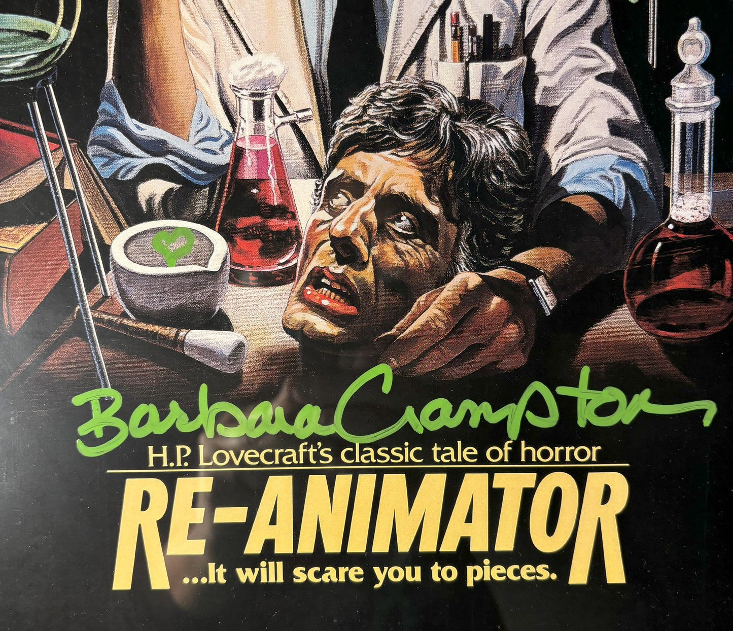 Re-Animator - Autographed Poster