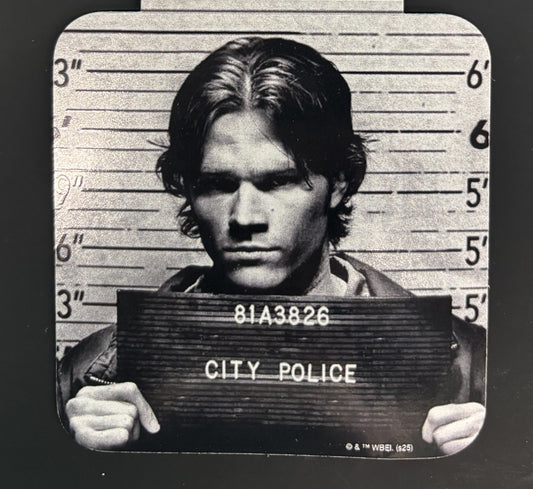 Sam Mugshot, Supernatural - sticker