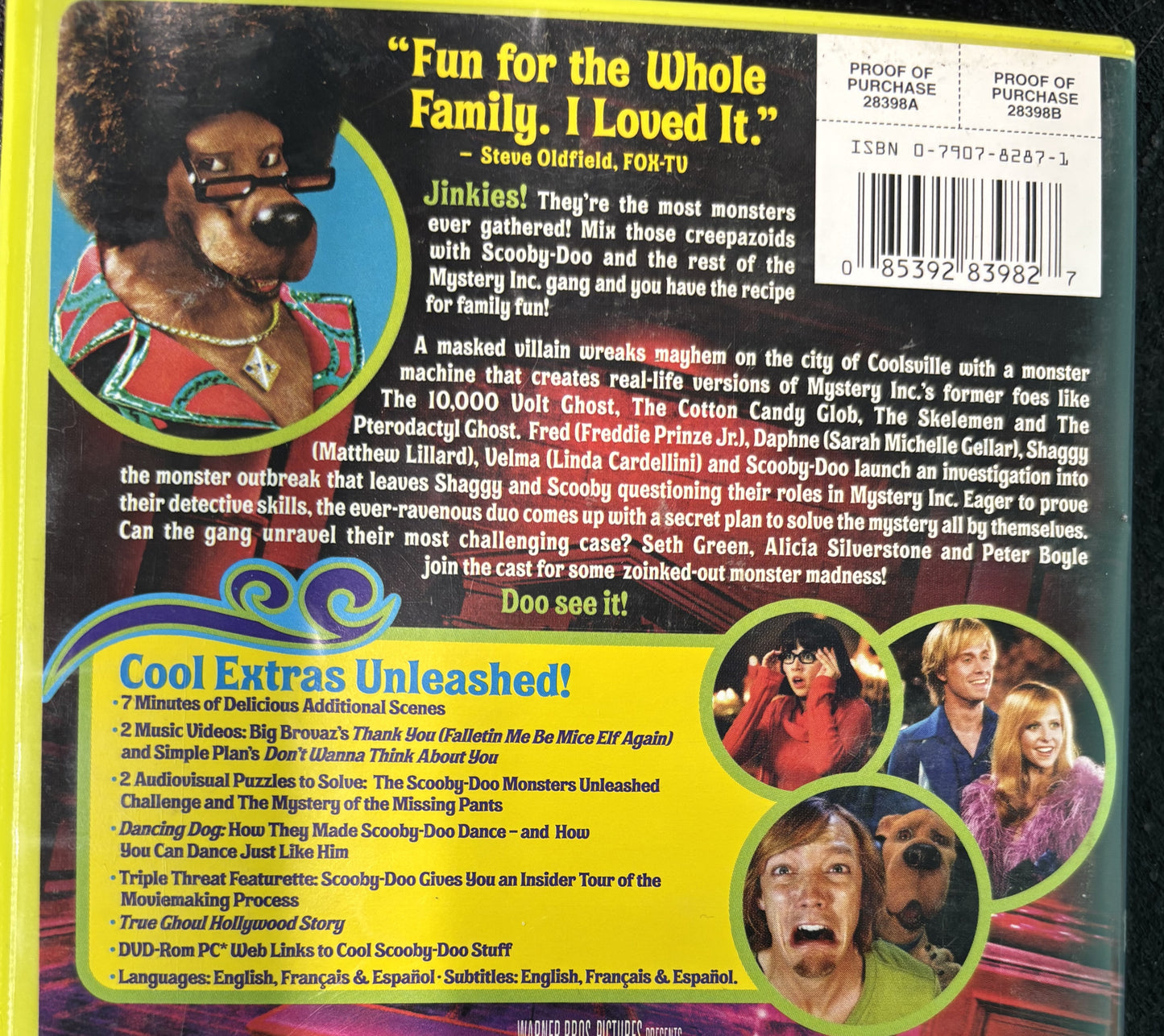 Scooby-Doo 2: Monsters Unleashed (2004) - DVD - used