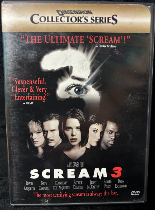 Scream 3 (2000) - DVD - used