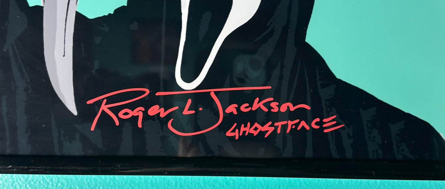 Ghostface, Scream - Autographed Art
