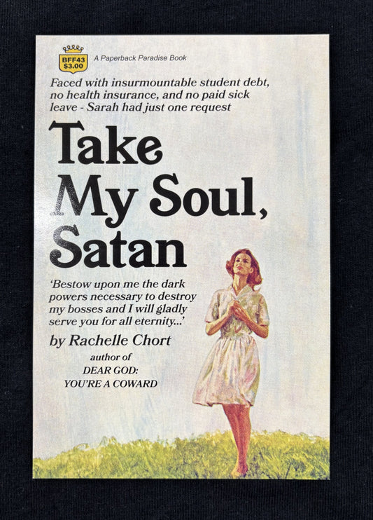 Take My Soul, Satan - postcard