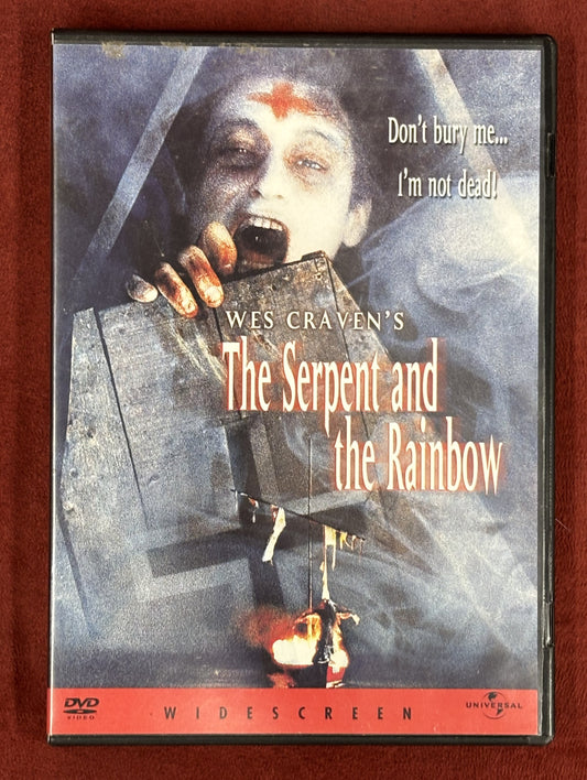 The Serpent and the Rainbow (1988) - DVD - used