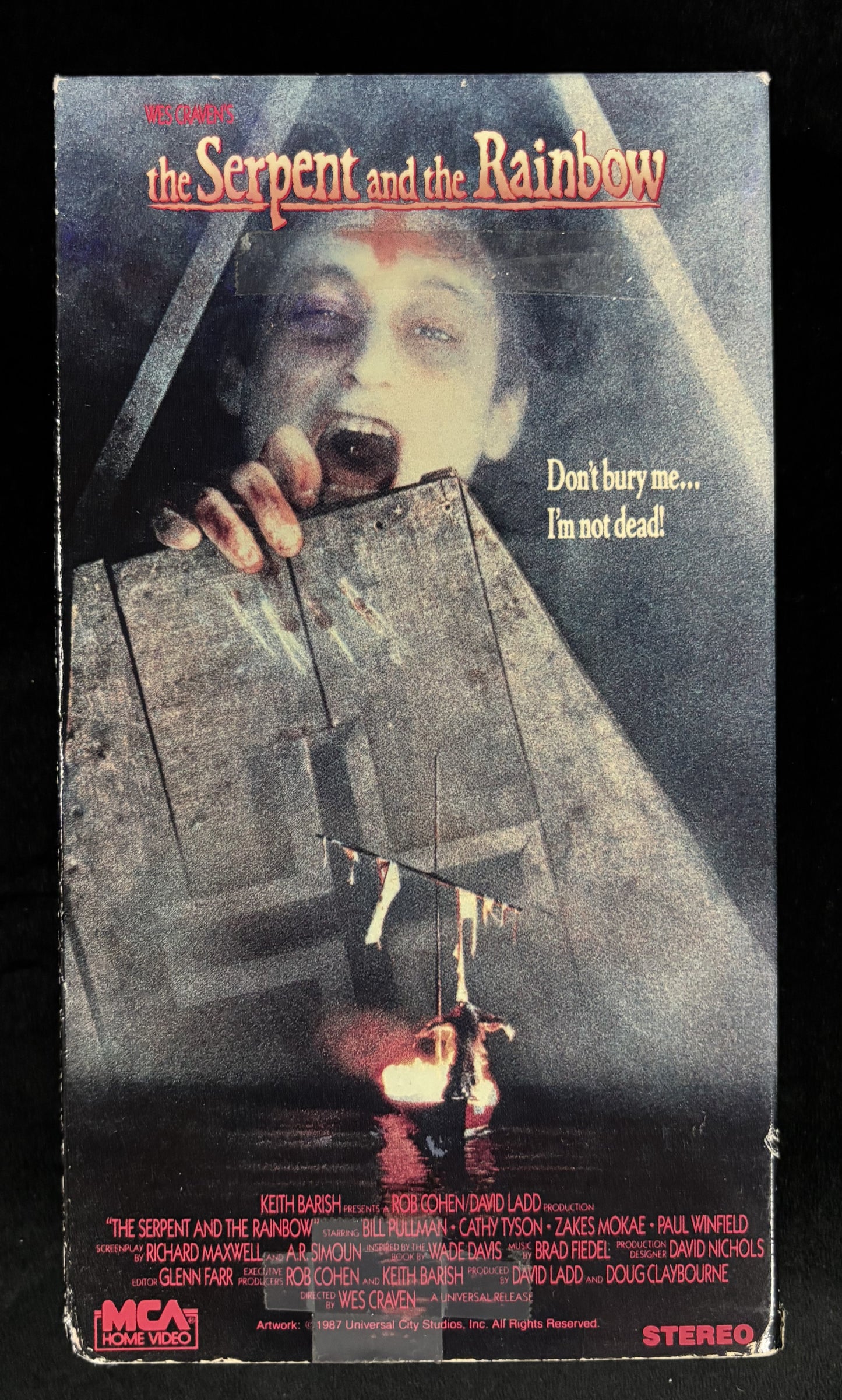 The Serpent and the Rainbow (1988) - VHS - used