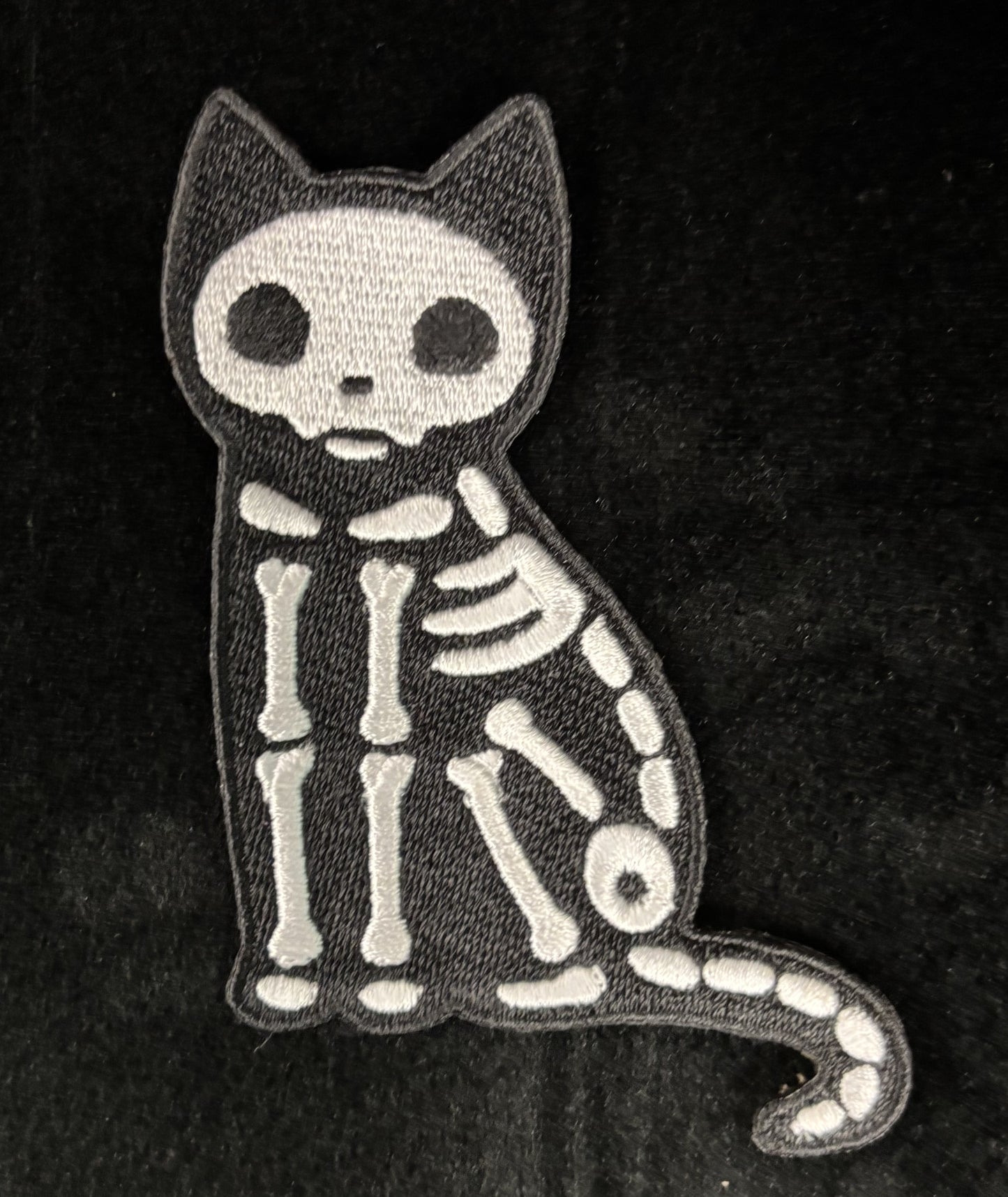 Skeleton Cat - patch