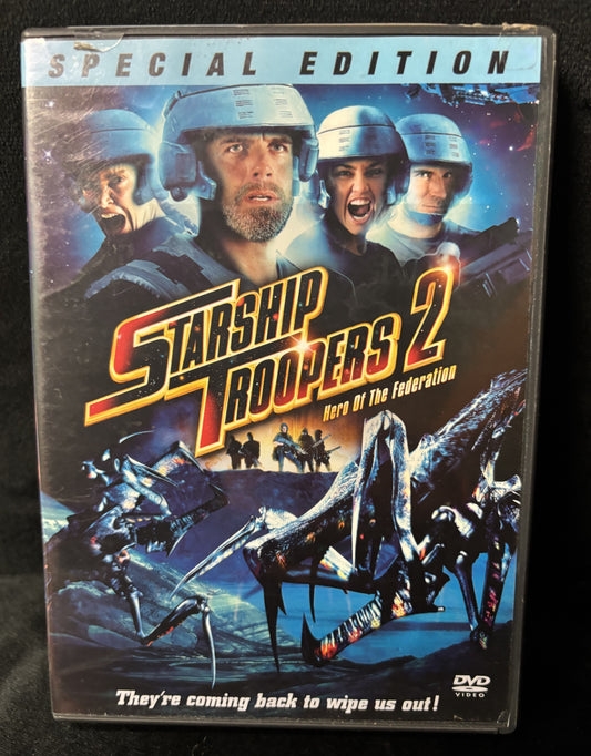 Starship Troopers 2: Hero of The Federation (2004) - DVD - used