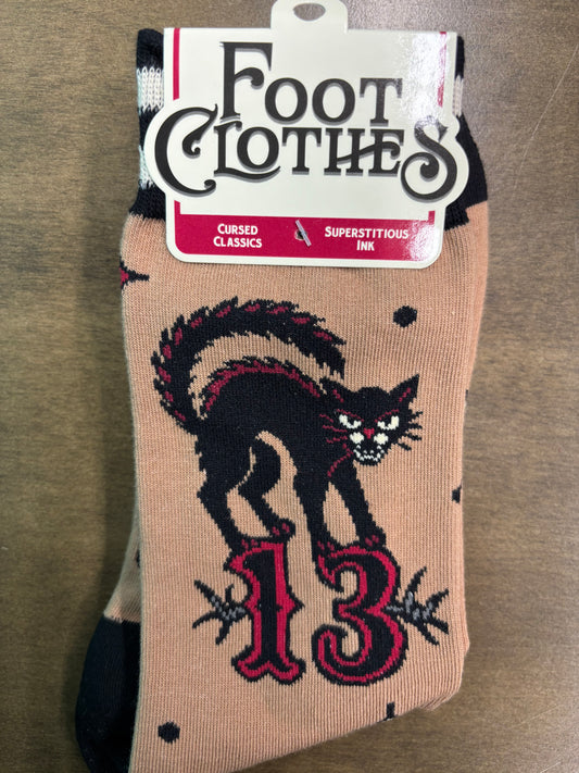 Superstitious Ink - crew socks