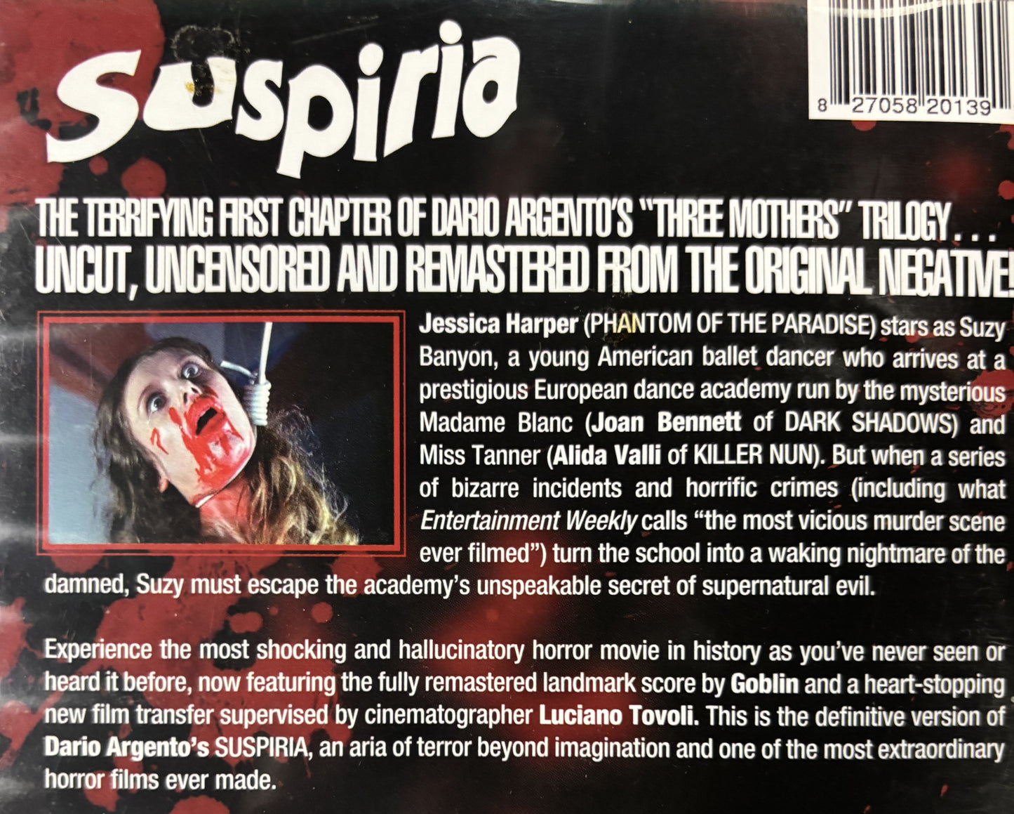 Suspiria (1977) - DVD - used