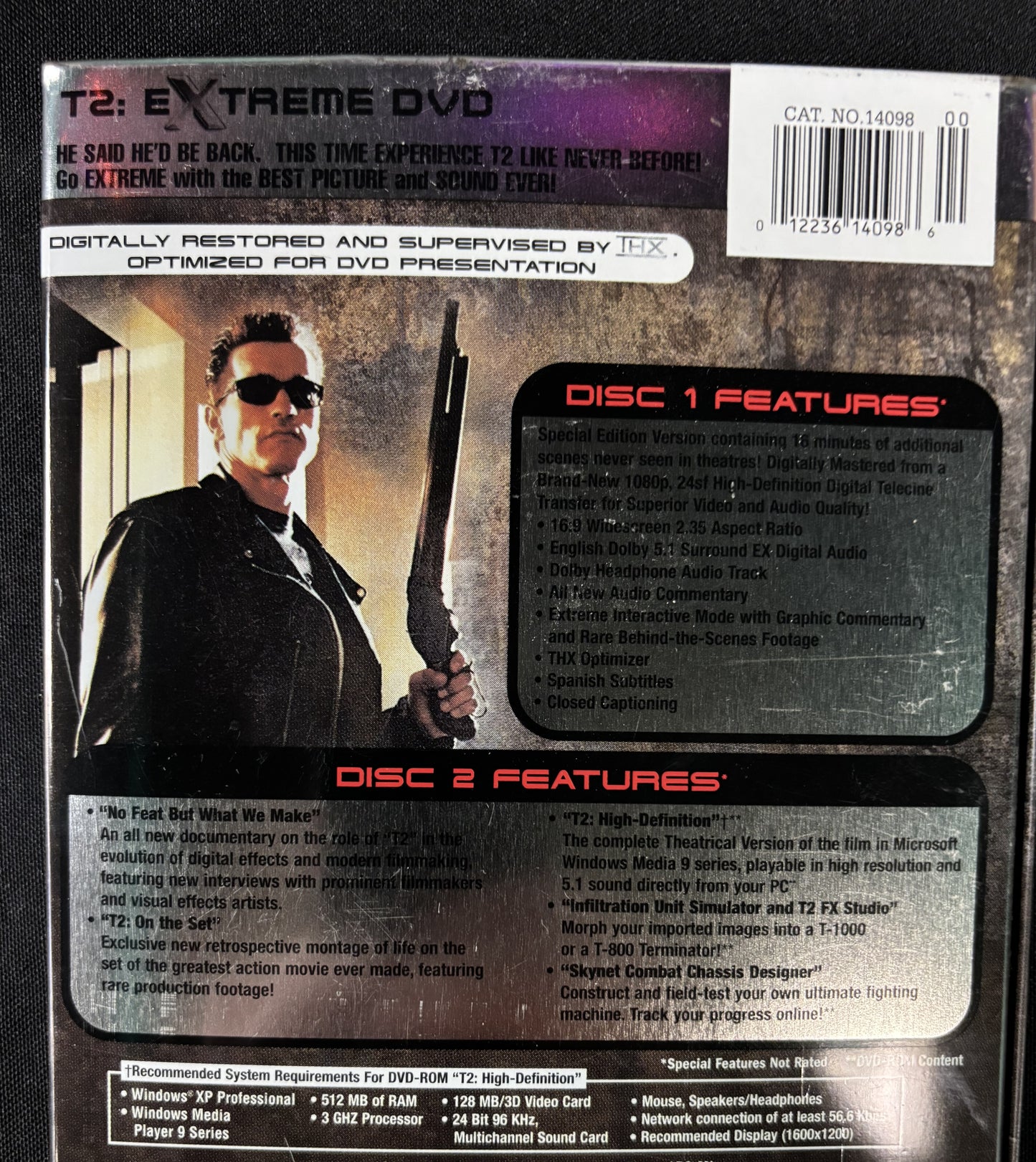 Terminator 2: Judgement Day (1991) - DVD - used