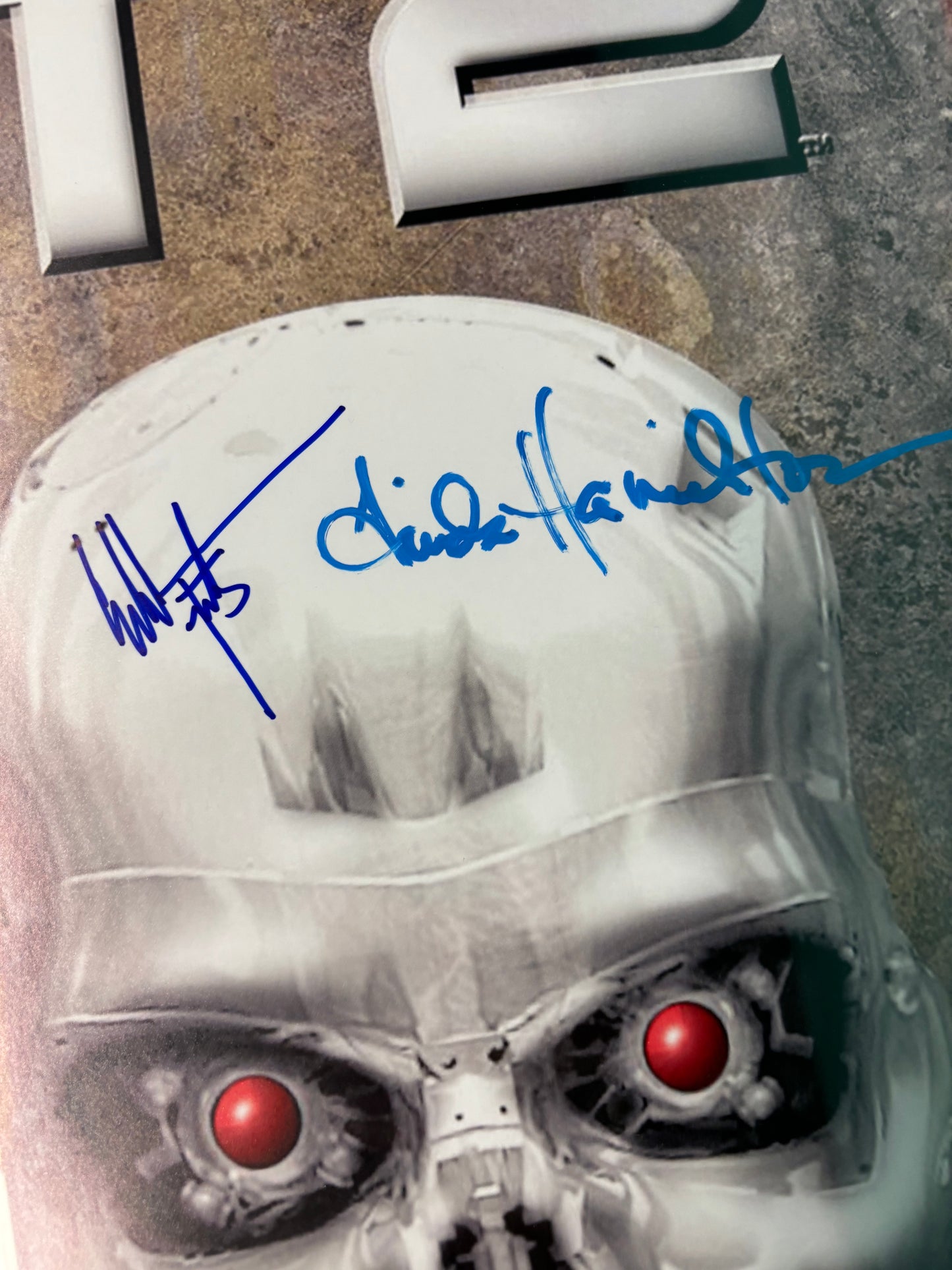 Terminator 2: Judgement Day (1991) - 11" x 17" autographed poster