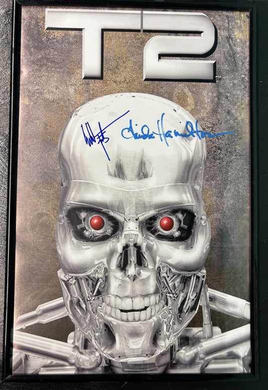 Terminator 2: Judgement Day (1991) - 11" x 17" autographed poster